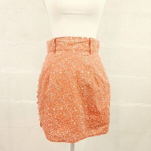 SABO MINI SKIRT WITH SIDE BUTTON (841)